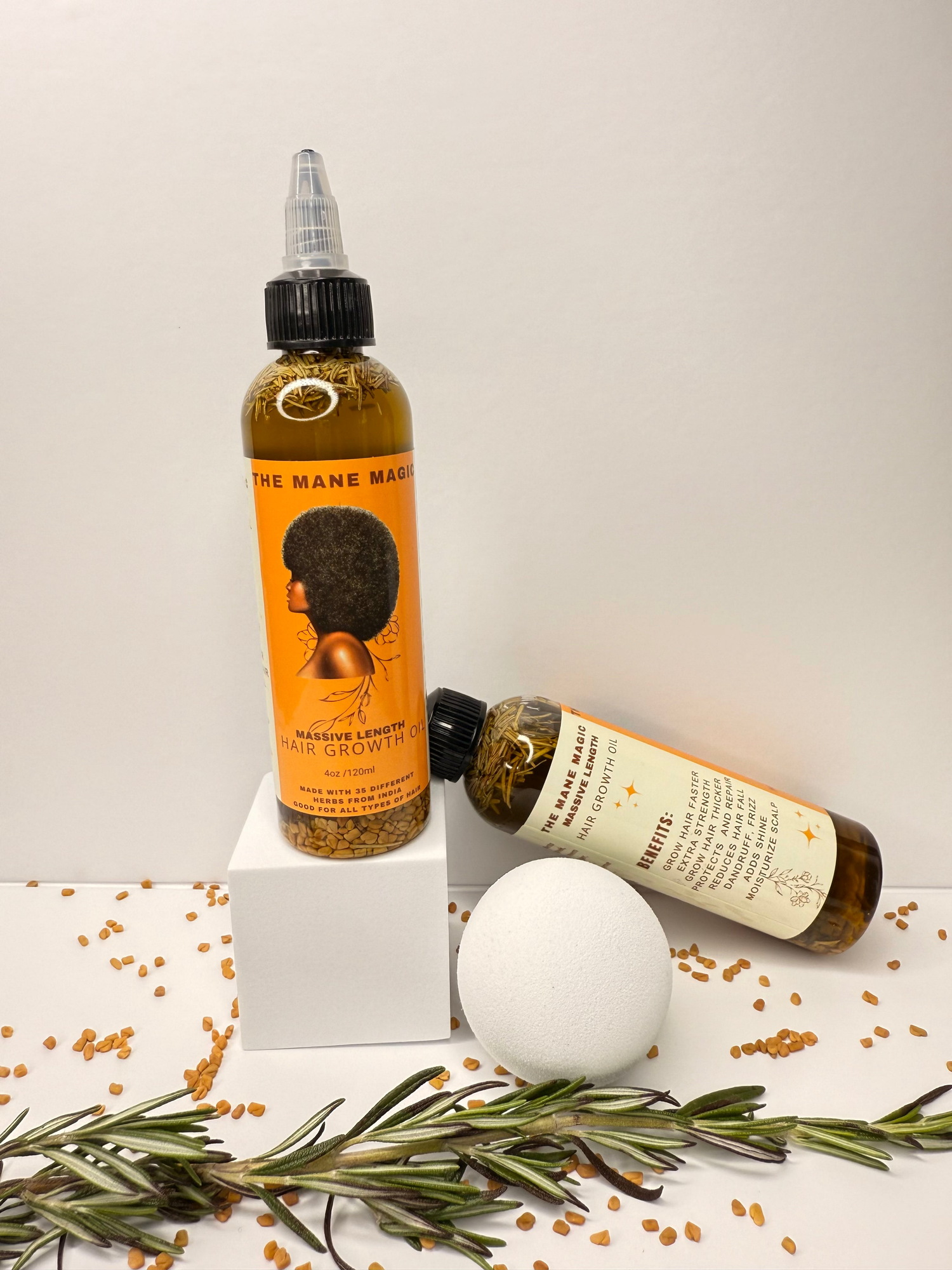 The Mane Magic Hair Growth Oil 4oz $15.00