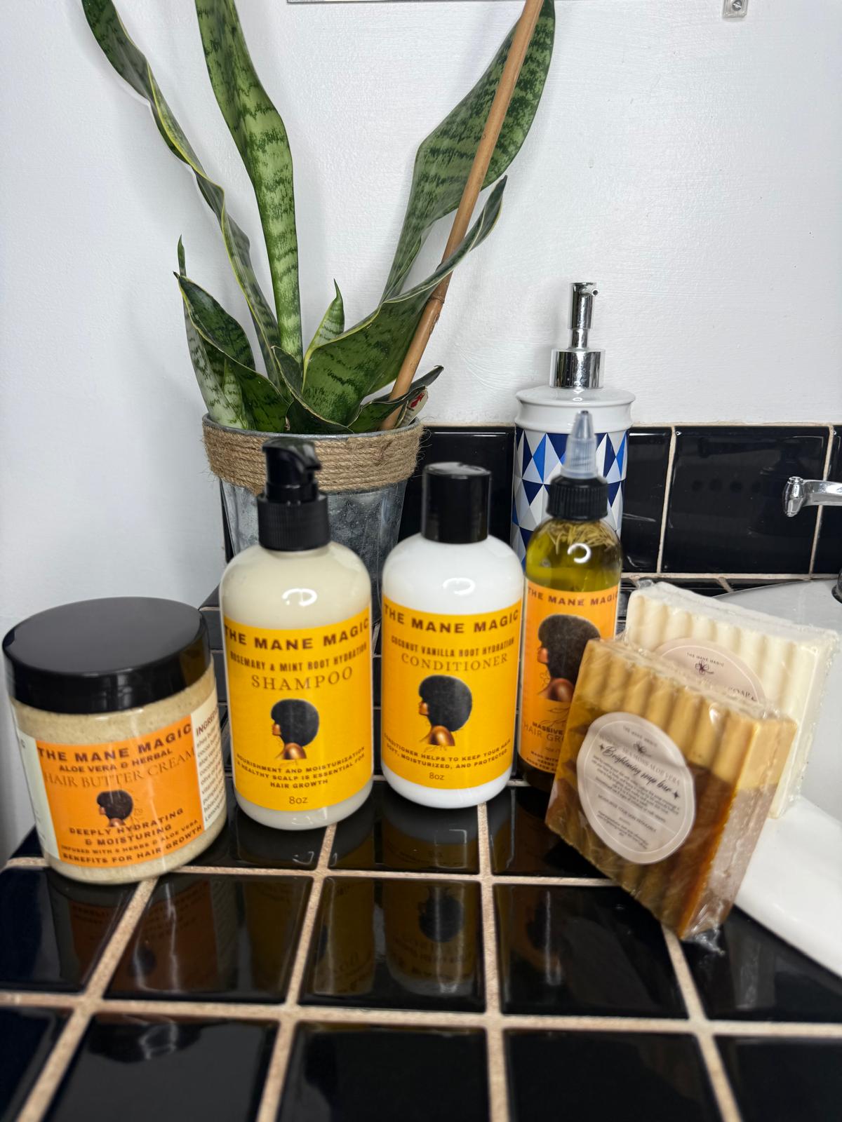 The Mane magic hair care bundles $83.00