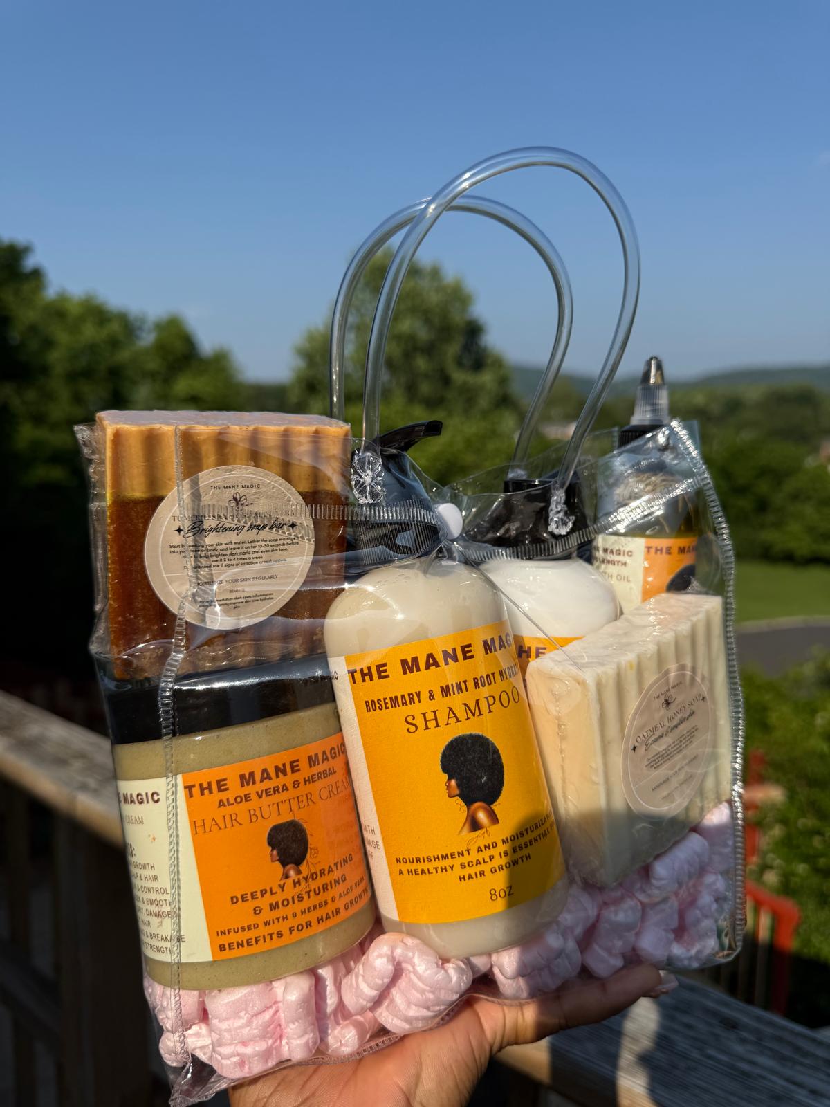 The Mane magic hair care bundles