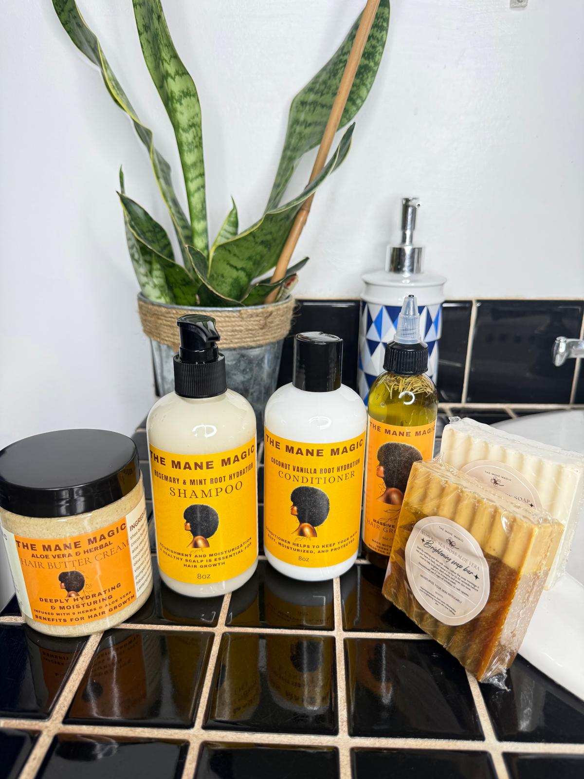 The Mane magic hair care bundles